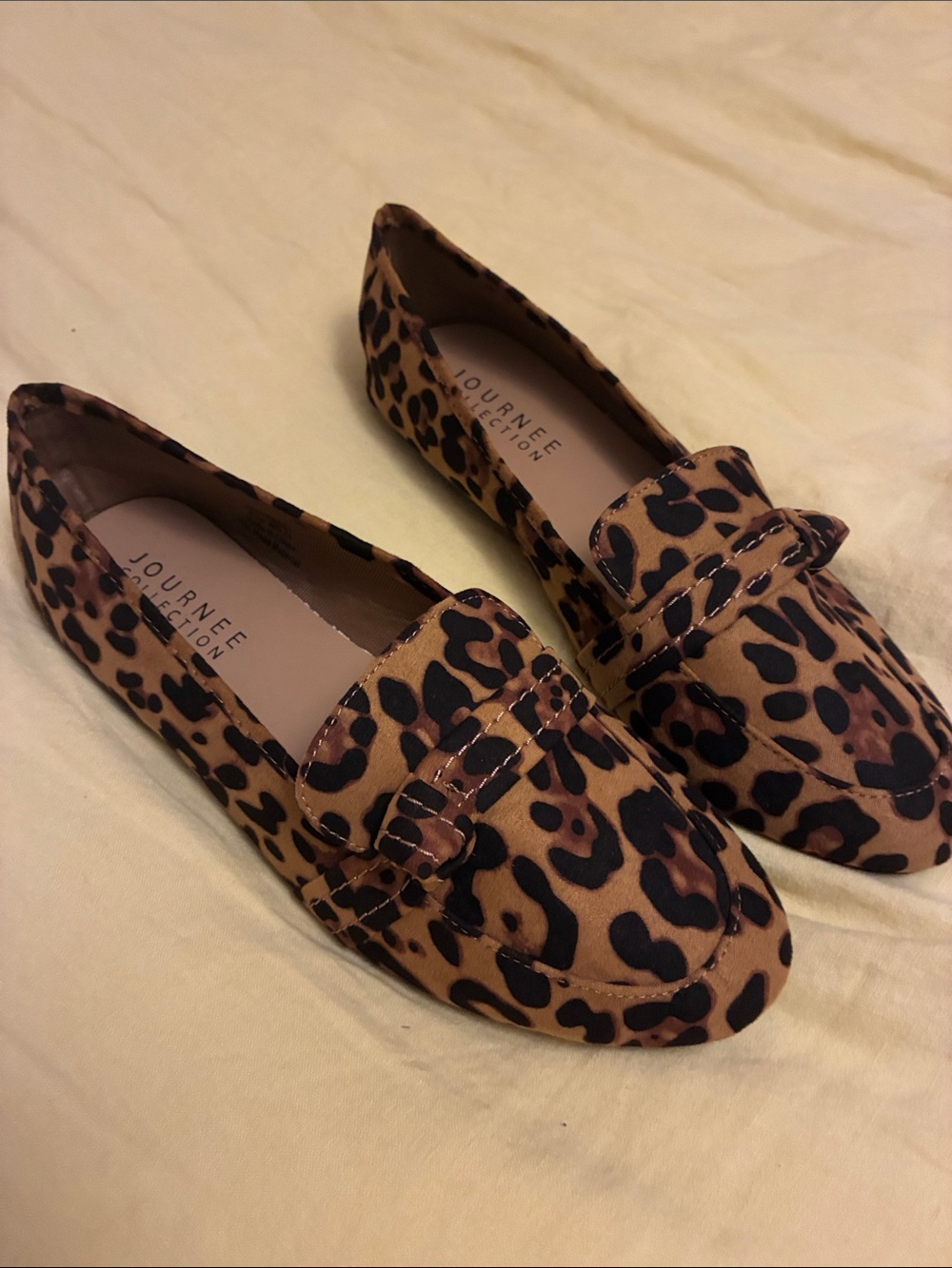 Leopard print loafer